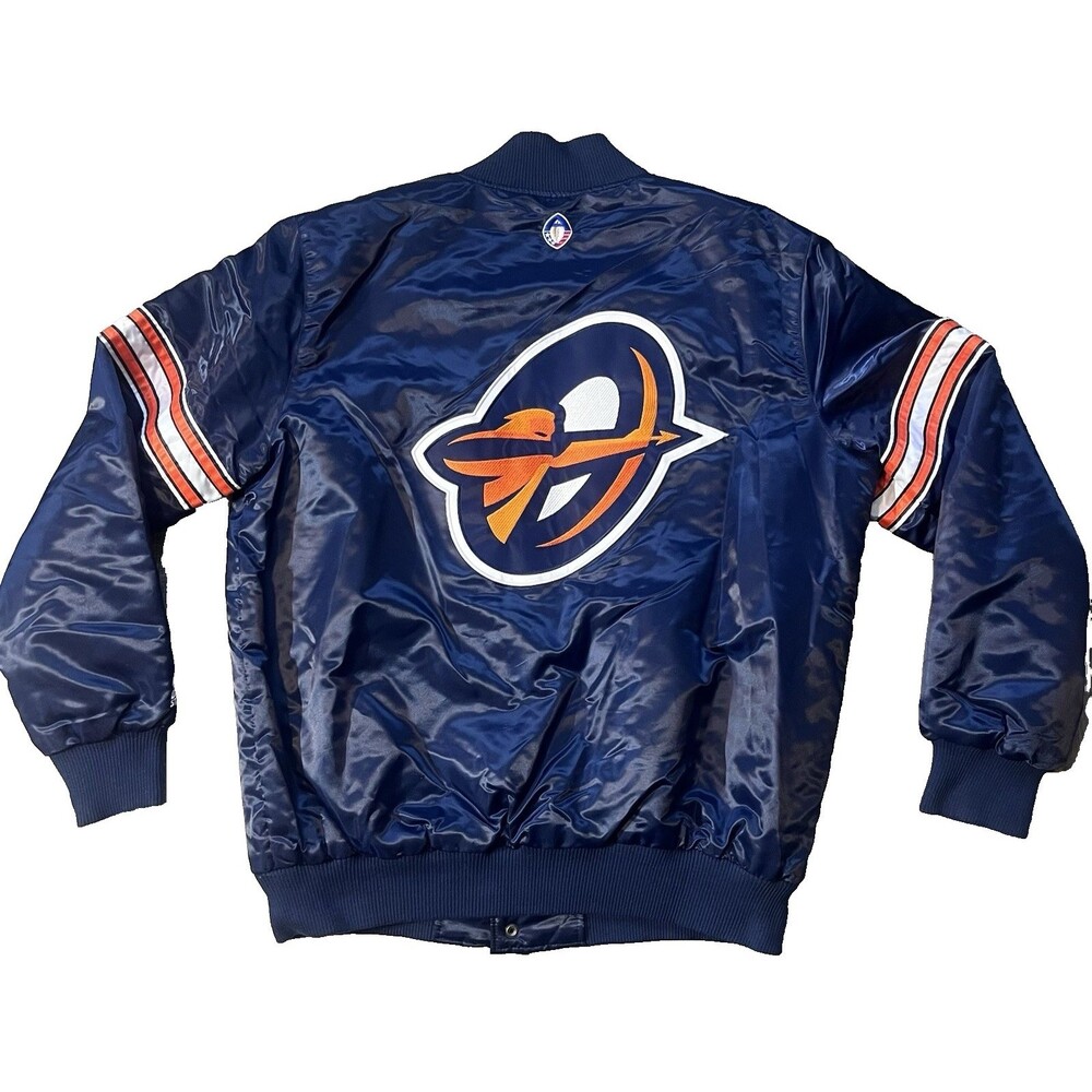 Starter Orlando Apollos Jacket Snap Down Fall 2019 AAF Football League X- Large